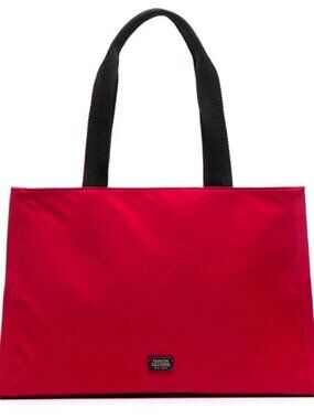 NWT Frances Valentine Kate Tribute Red Nylon Tote Bag